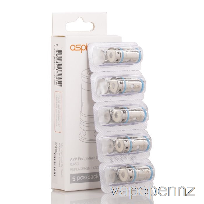 Aspire AVP Pro Replacement Coils 0.65ohm Coils VAPE NZ